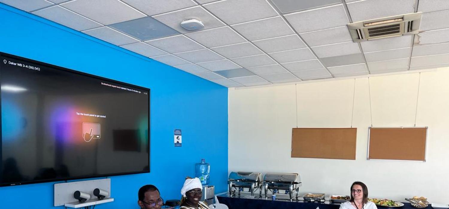 Déjeuner à la Banque Mondiale: discussion sur l'Économie Politique du Sénégal. le 09/02/2023