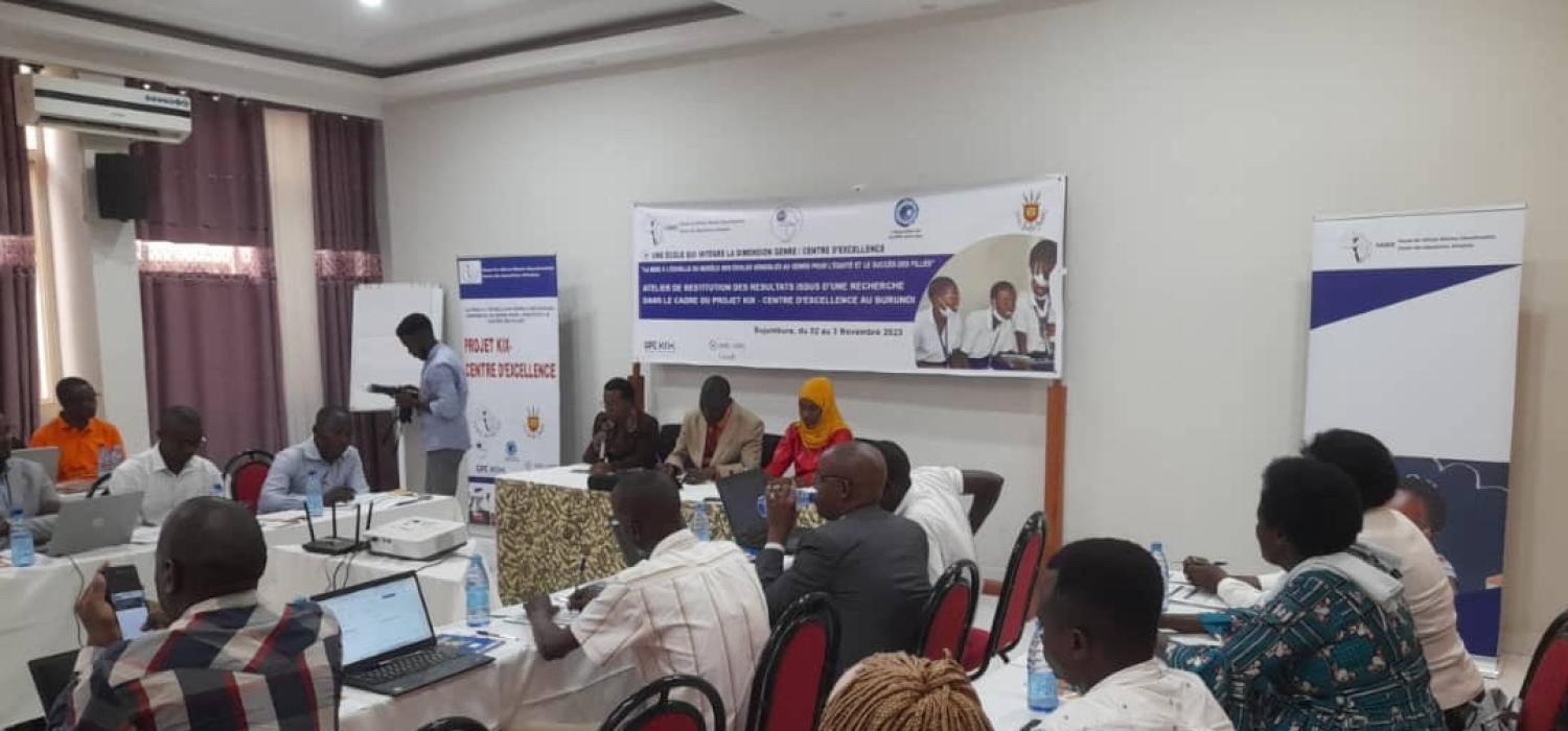 FAWE - Restitution des résultats Burundi