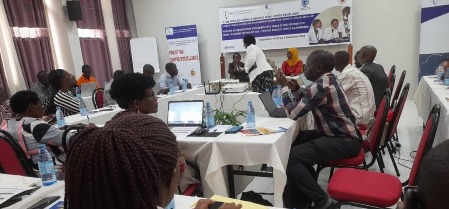 FAWE - Restitution des résultats Burundi