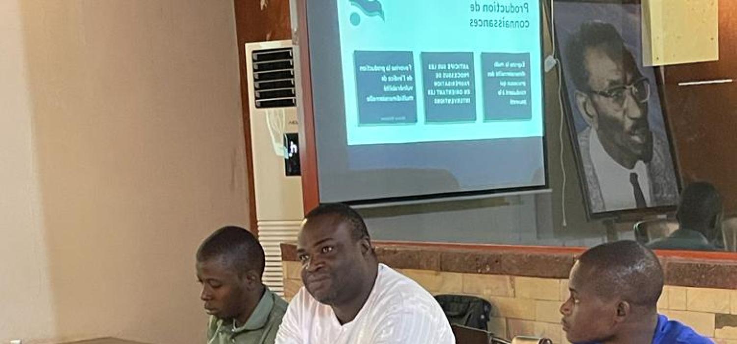 Formation au LARTES-IFAN sur les méthodes quantitatives et qualitatives