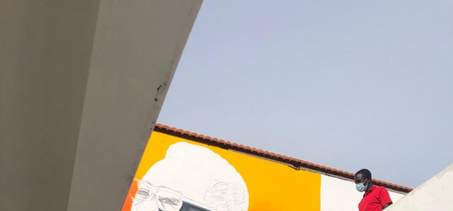 Fresque au LARTES-IFAN