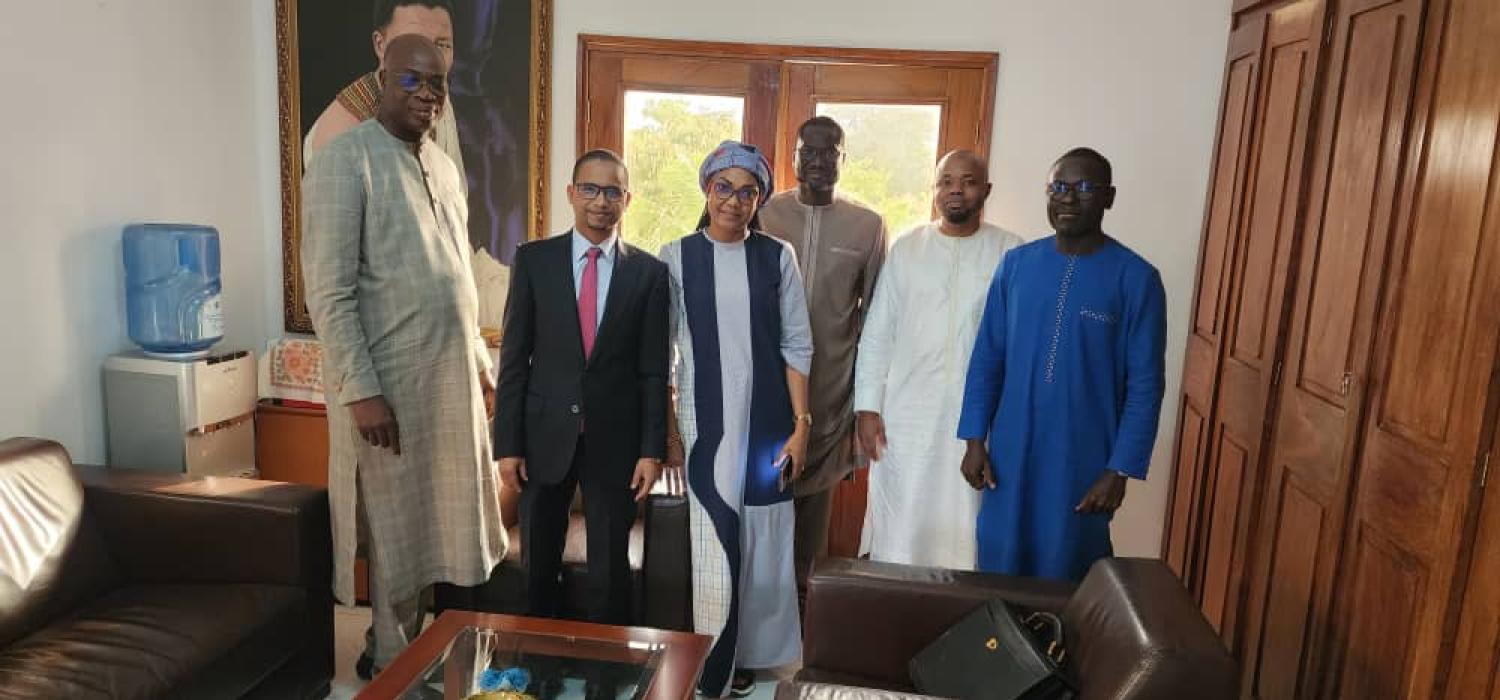 Passage d'Ahmat Jiloud, ministre de l'économie et des finances du Niger.