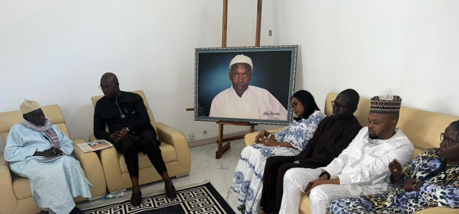 Visite Pr Moustapha Kassé au sein de Lartes-Ifan