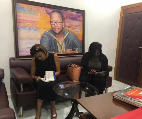 Visite de Mme Maimouna Savané, Conseillère technique du Ministre de l’Economie solidaire et de la Microfinance et Commissaire général du Salon de l’ESS, Edition 2019