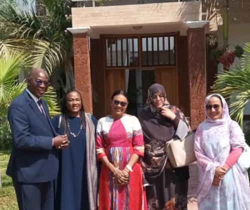 Séance de travail avec la Délégation Mauritanienne en charge de l'Economie Sociale et Solidaire 